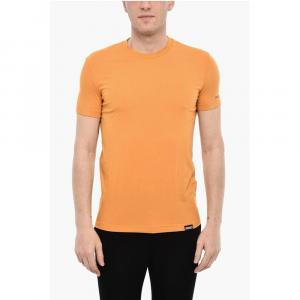 Футболка из хлопкового нижнего белья Dsquared2, Yellow