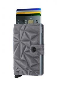 Кожаный кошелек Secrid, серый