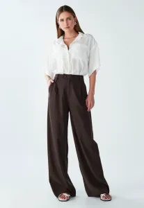 Брюки с широкими штанинами Willa, Chocolate