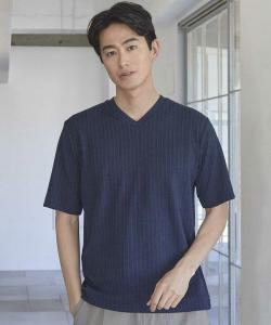 Футболка с витой полоской JQDV Union Station, цвет Navy