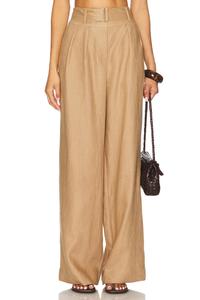 Брюки Alina Hevron, taupe