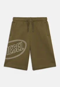 Круглые шорты унисекс Diesel, Army Green
