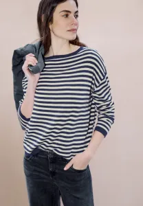 Джемпер гестрейфтер Street One Studio, Blau