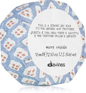 Подробнее внутри сильного сухого воска для укладки волос Davines, 75 мл