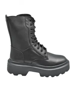 452 ботинки на шнуровке Janet & Janet, черный