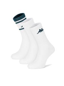 Носки KR_SUPERT_SS25 (3-PACK) Kappa, белый