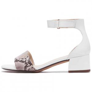 Clarks Сандалии с одним ремешком 4,5 см, женские, белые