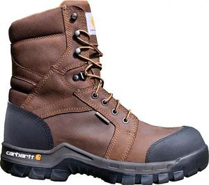 Мужские водонепроницаемые рабочие ботинки Carhartt Rugged Flex 8 дюймов с композитным носком