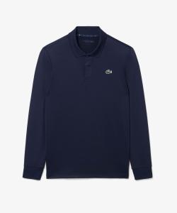 Эластичная ультрасухая рубашка-поло для гольфа с длинными рукавами