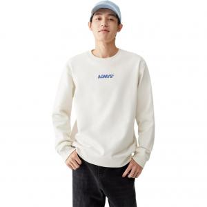 361° Свитшот мужской Mist White с круглым вырезом Moderate Regular