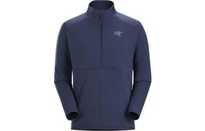 KYANITE AR Fleece одежда для мужчин Arcteryx, черный sapphire/черный sapphire