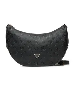 Черная сумка-шоппер через плечо Guess, черный