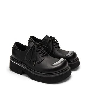 Мужские повседневные туфли унисекс с низким верхом черного цвета 1997K