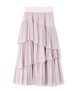 Случайная многоярусная юбка Jill By Jill Stuart, цвет Lavender