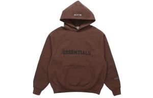 Толстовка FW20 унисекс коричневого цвета Fear Of God Essentials, коричневый