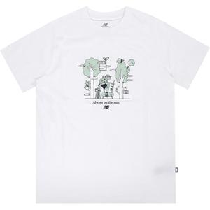 Футболка мужская белая New Balance, белый