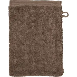 Мочалка Симфония в современных однотонных цветах Ross, серо-коричневый