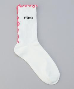 Ребристые носки Mellow с вышитым логотипом, подобранные по цвету Coen, цвет Other 1