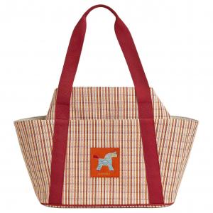 HERMES Хлопковая сумка для мам оранжевая