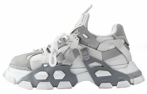 NORVINCY Легкие, увеличивающие рост низкие кроссовки с амортизацией, массивные, унисекс, белые