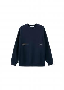 MANGO TEEN Свитшот 'Classic' в темно-синем цвете