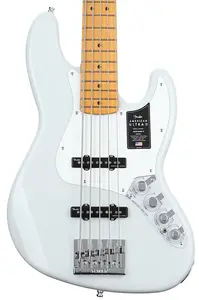 Fender American Ultra II Jazz Bass V - Аваланч с грифом из клена