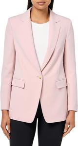 BOSS Женский приталенный однобортный пиджак Jabla, Pink Quartz