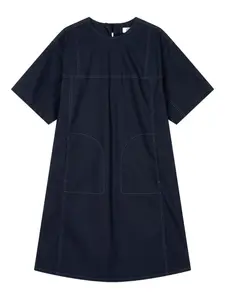 Твиловое платье-туника Studio Tomboy, синий