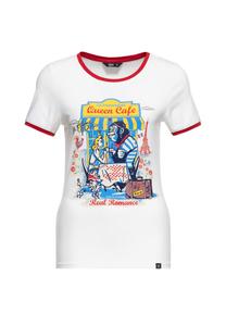 Рубашка с принтом комиксов Real Romance Queen Kerosin
