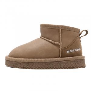 Детские зимние ботинки для детей BOBDOG, оранжевый/коричневый