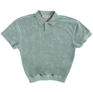 Детская футболка-поло с короткими рукавами Fear of God Essentials, цвет Сикамор