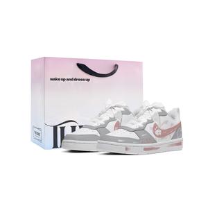 Детские скейтерские кеды Court Borough Nike, светло-серый