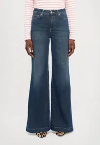 Сияющие широкие ноги Closed, Dark Blue