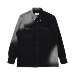 Рубашка MM6 Maison Margiela Long-Sleeve Shirt, Black