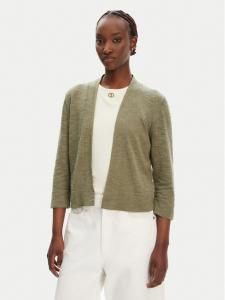 Кардиган обычного кроя 11004343 Olsen, зеленый