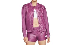 Женское укороченное пальто Nike, цвет Purple