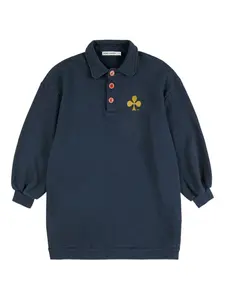 Платье с вышивкой в виде клевера BOBO CHOSES, синий