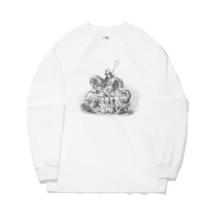 LiNing Футболка мужская классическая белая