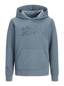 Jack & Jones Junior Толстовка Regular fit 'JJECorp' в цвете Smoke Blue