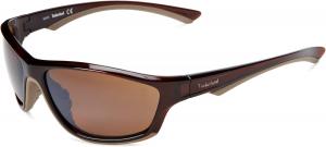 Timberland мужские поляризованные облегающие солнцезащитные очки TB9045SW6350H, Brown
