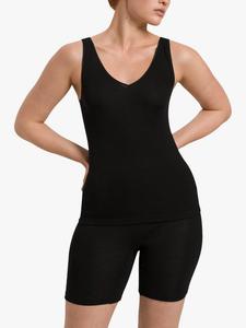 Шелковый термофутболка из шерсти Hanro, Black