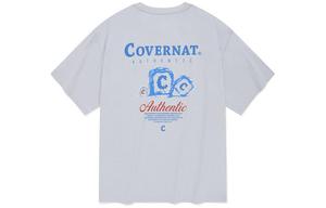 COVERNAT Футболка унисекс светло-голубая