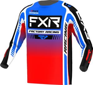Джерси для мотокросса FXR clutch pro 2023, Red/Blue/Black