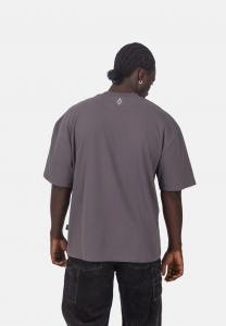 Футболка с принтом LEMON CRYSTAL PARIS, темно-серый