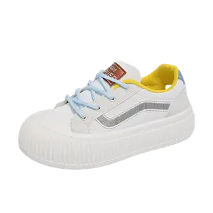 EGCHI Кремовые белые женские лоу-топы для скейтбординга, цвет Cream Puff White