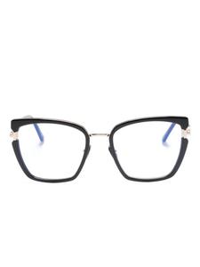 TOM FORD Eyewear очки FT5984B в оправе 'кошачий глаз', черный