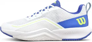 Мужские теннисные кроссовки Wilson Mens Rush Pro Lite, белый/синий/желтый