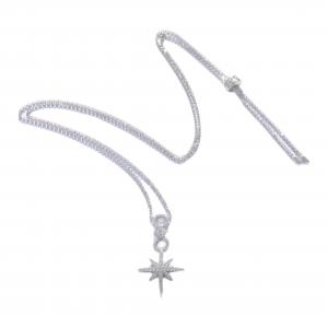 Apm Monaco Серебряное колье 925 пробы