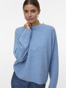Джемпер Vero Moda VMBOOM O NECK PULLOVER, Allure/Mottled Blue