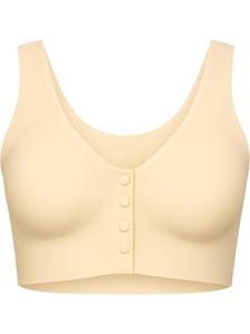 Спортивный бюстгальтер-бралетт fashionshowcase FrontEase, бежевый